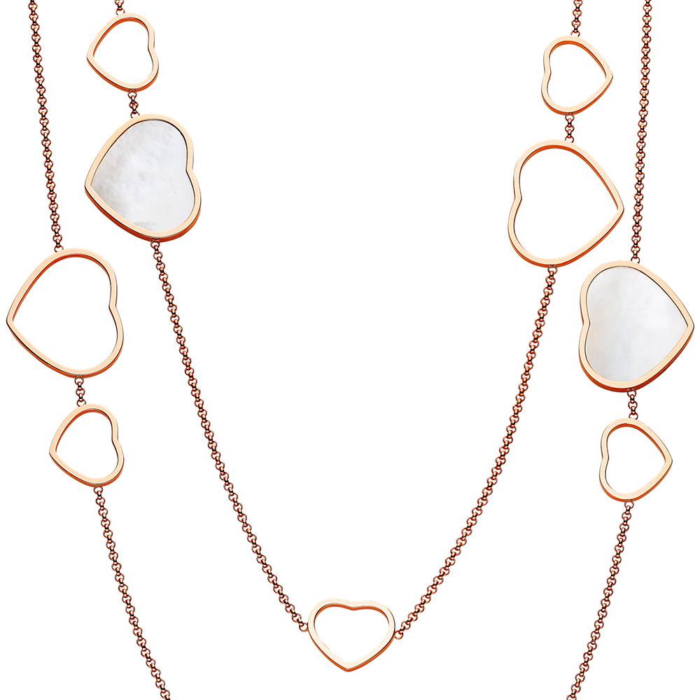 Necklace Chopard Happy Hearts
