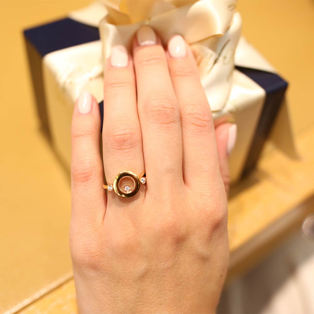 Кольцо Chopard Happy Diamonds Icons Round
