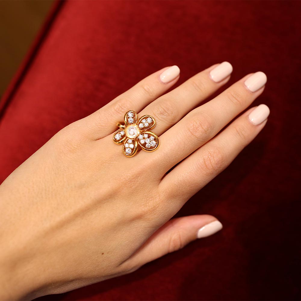 Кольцо Chopard Happy Diamonds