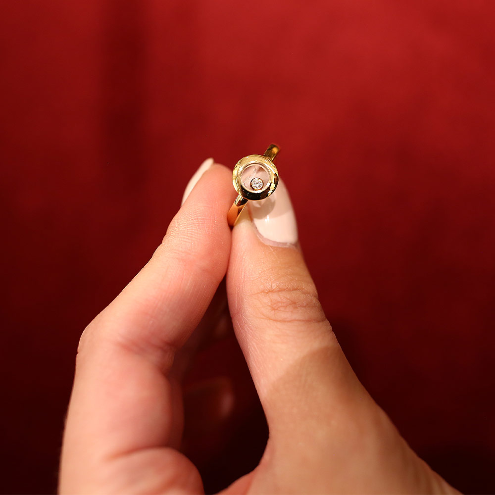 Ring Chopard Happy Diamonds Icons Round Ring Chopard Happy Diamonds Icons Round