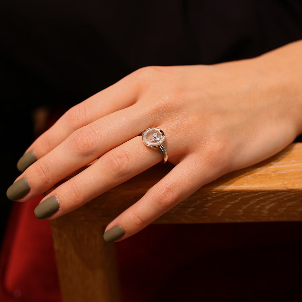 Кольцо Chopard Happy Diamonds Icons Round Кольцо Chopard Happy Diamonds Icons Round