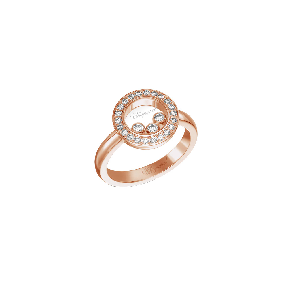 Кольцо Chopard Happy Diamonds Icons Round