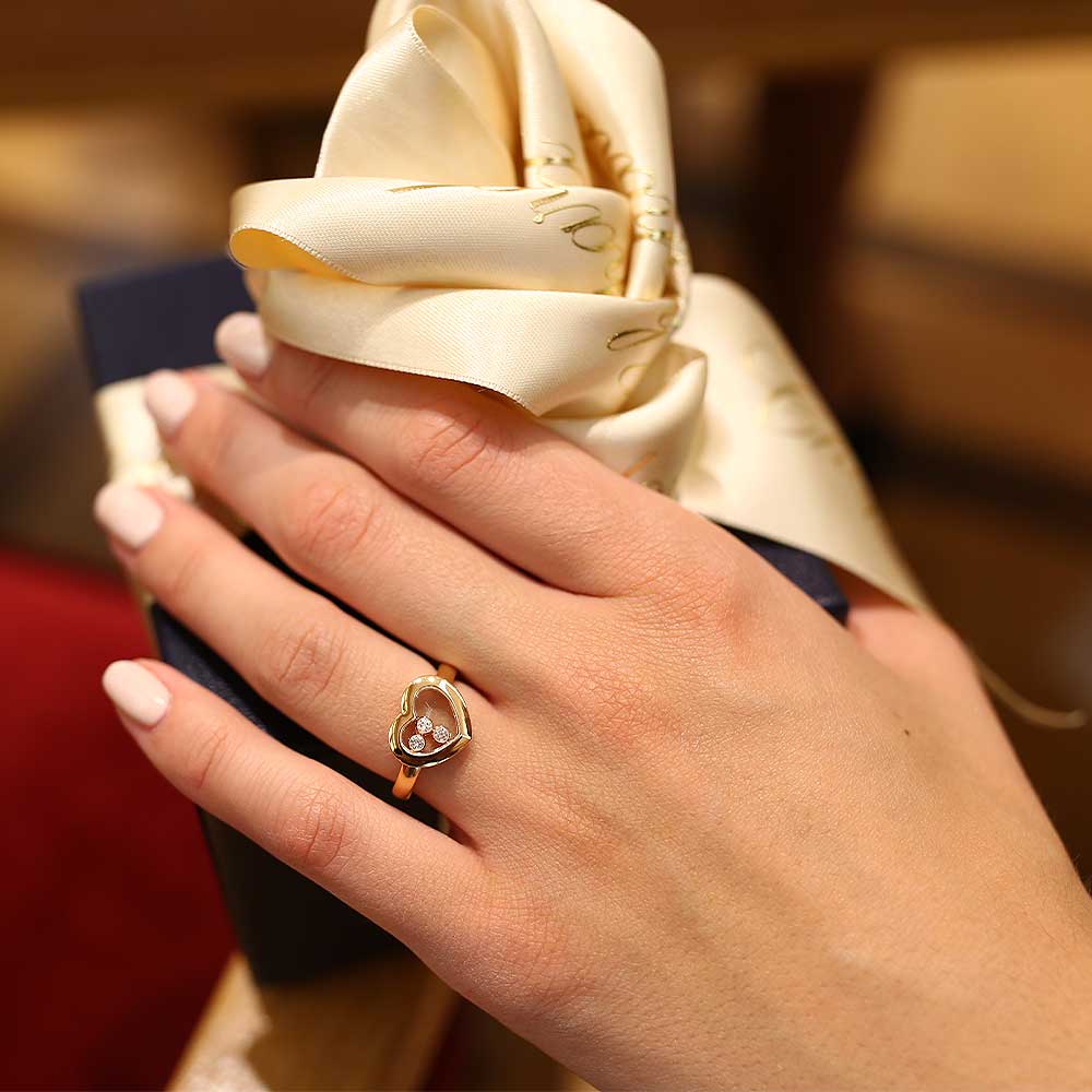 Кольцо Chopard Happy Diamonds Icons Heart Кольцо Chopard Happy Diamonds Icons Heart