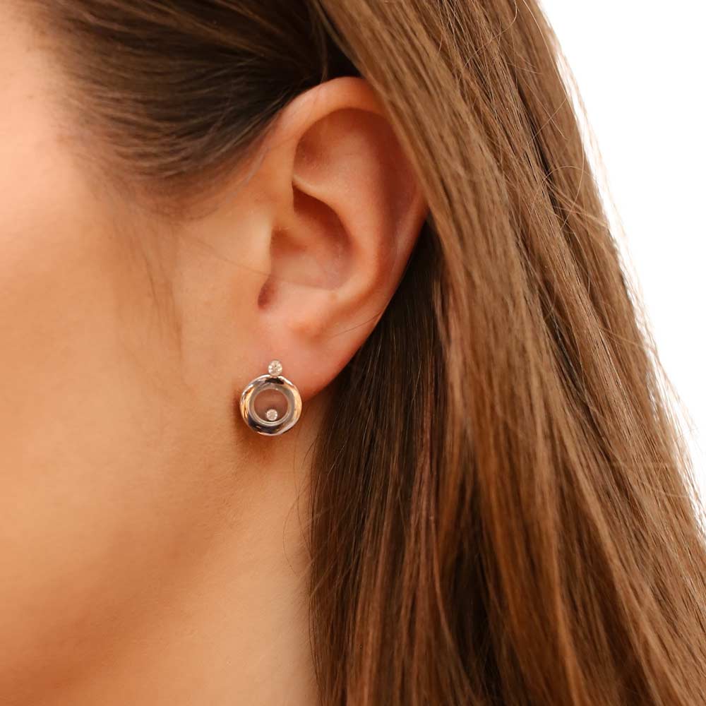 Earrings Chopard Happy Diamonds Icons Round