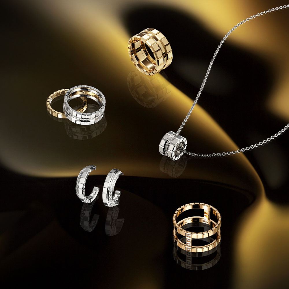 Серьги Chopard Ice Cube