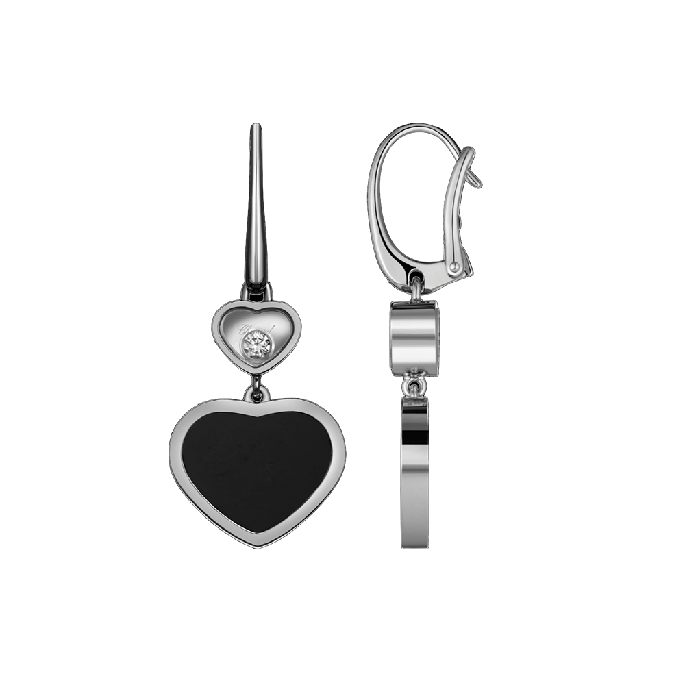 Серьги Chopard Happy Hearts