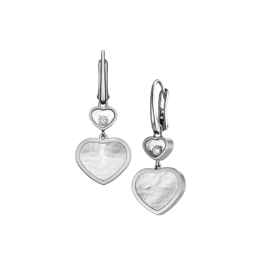 Серьги Chopard Happy Hearts
