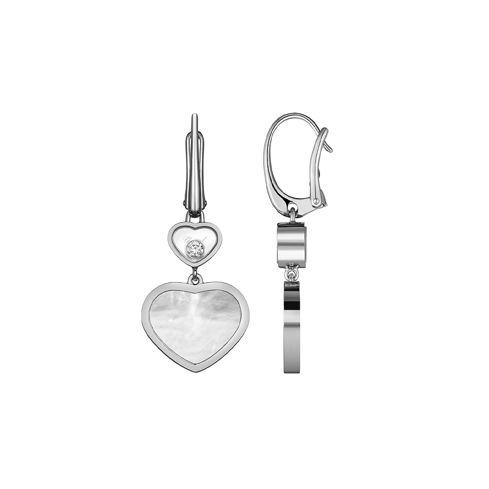 Серьги Chopard Happy Hearts