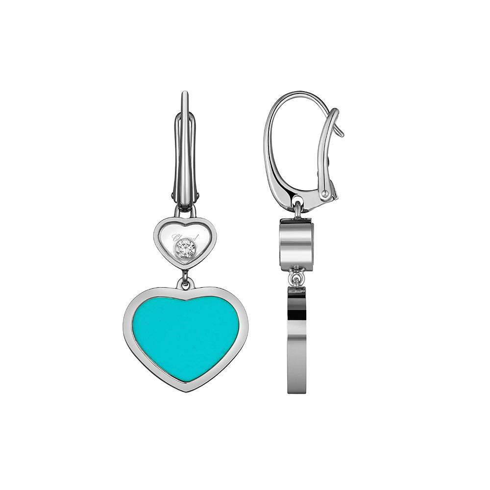 Серьги Chopard Happy Hearts