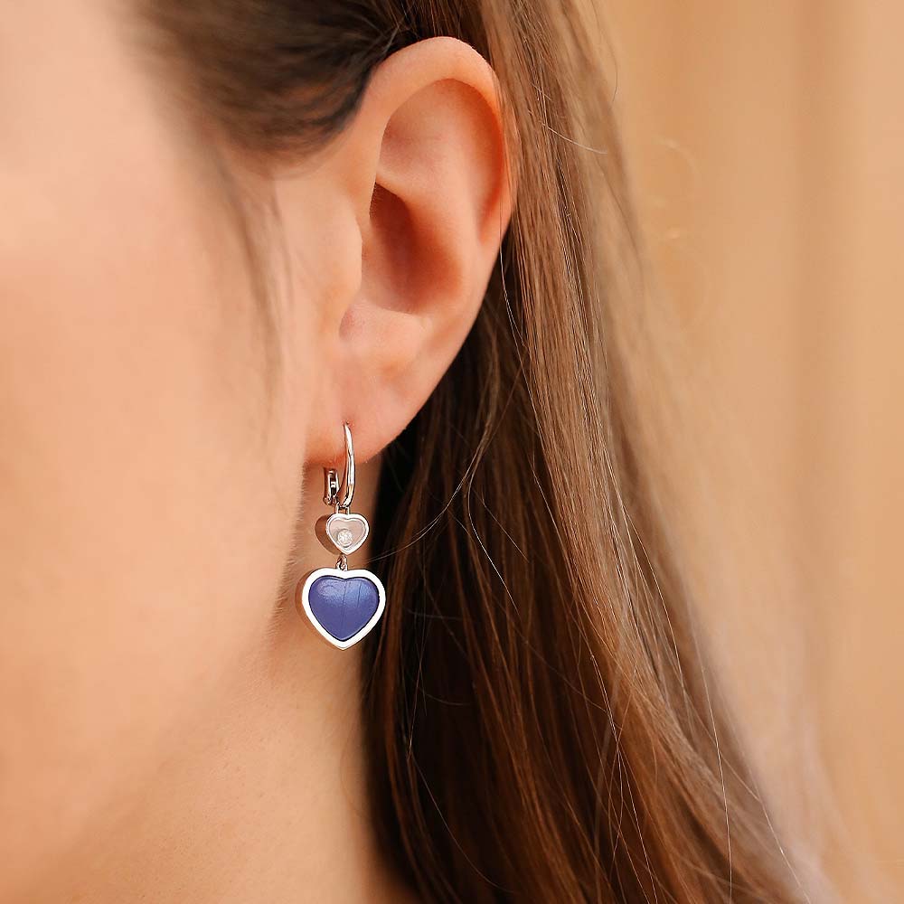 Серьги Chopard Happy Hearts