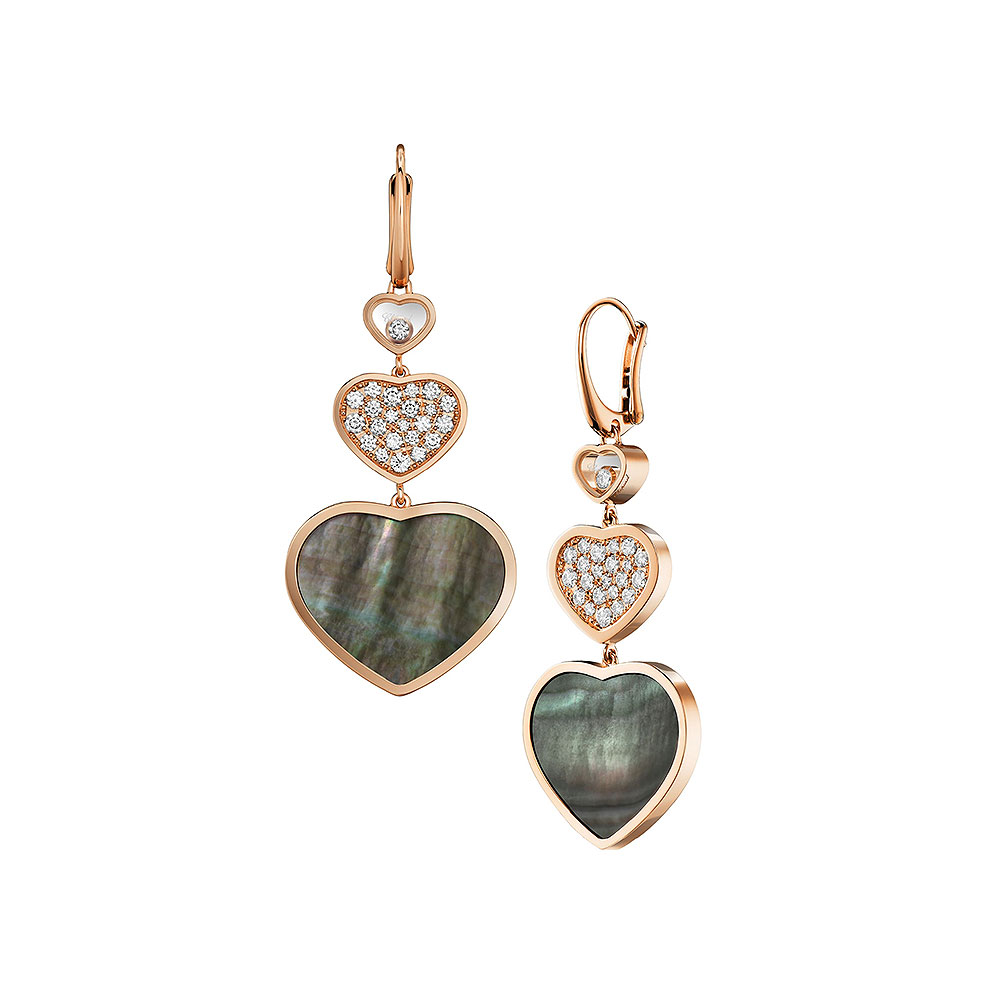 Серьги Chopard Happy Hearts