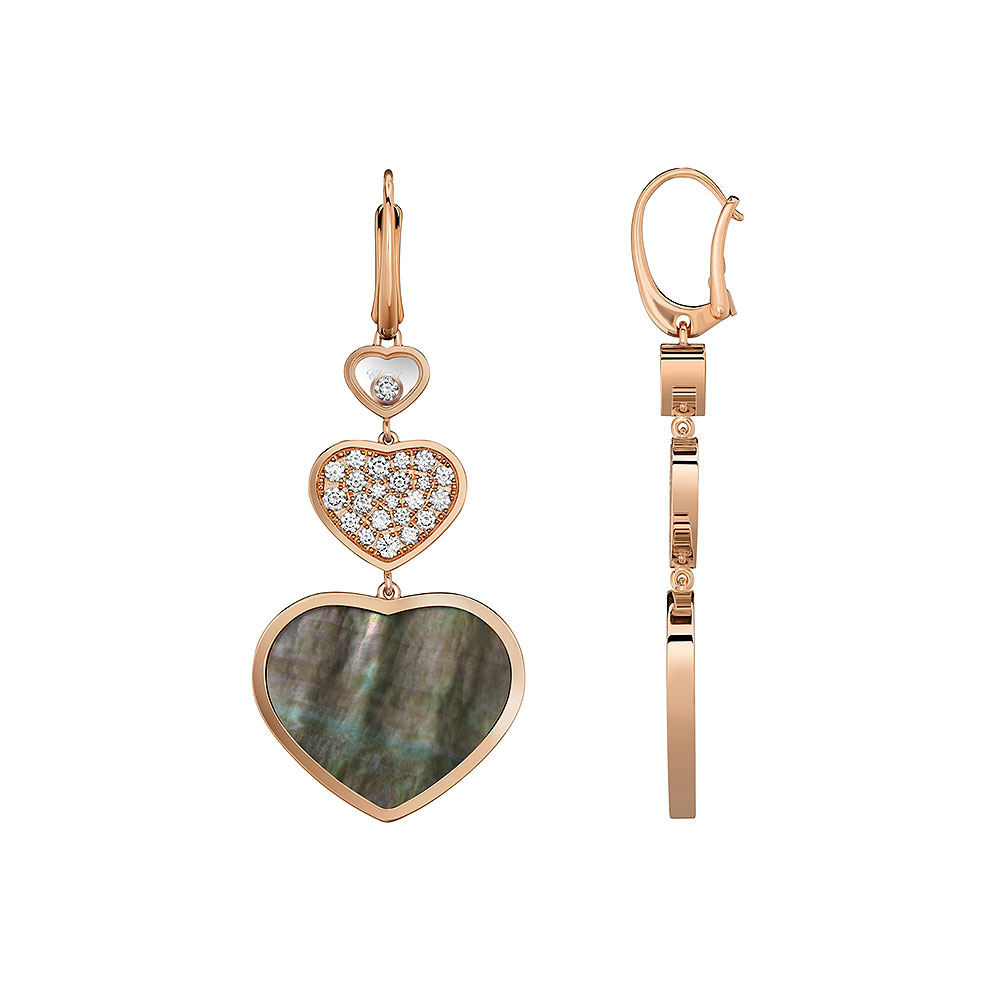 Серьги Chopard Happy Hearts