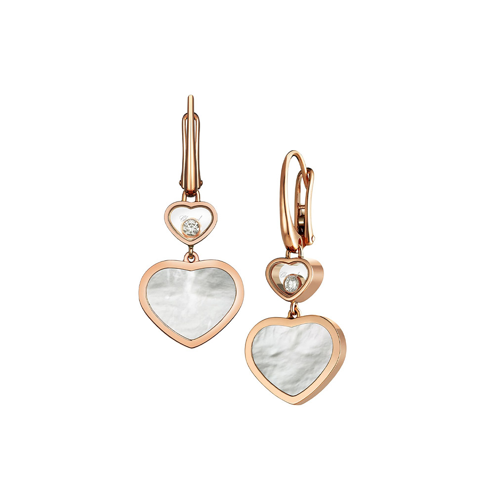 Серьги Chopard Happy Hearts