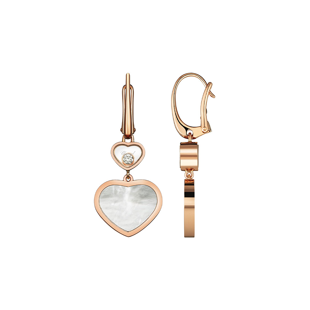Серьги Chopard Happy Hearts