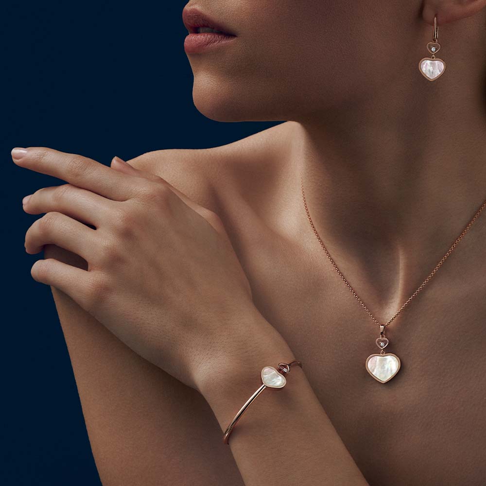 Серьги Chopard Happy Hearts