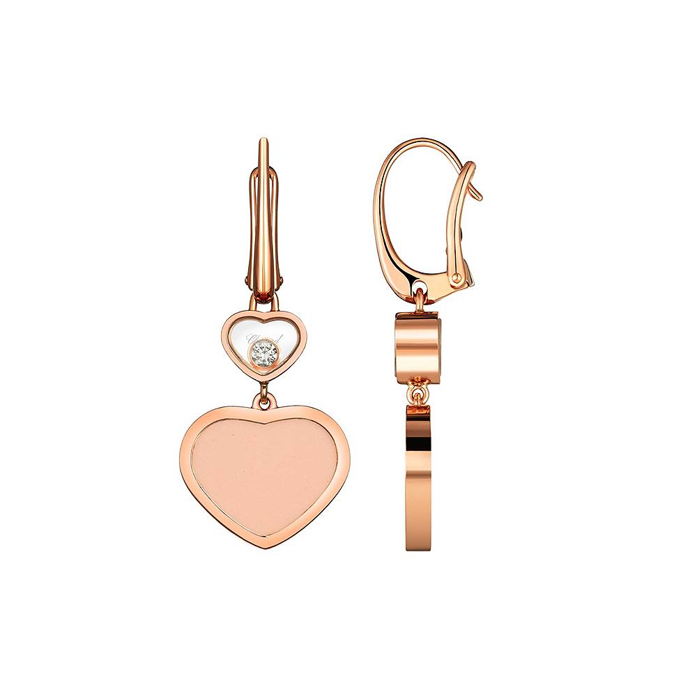 Серьги Chopard Happy Hearts