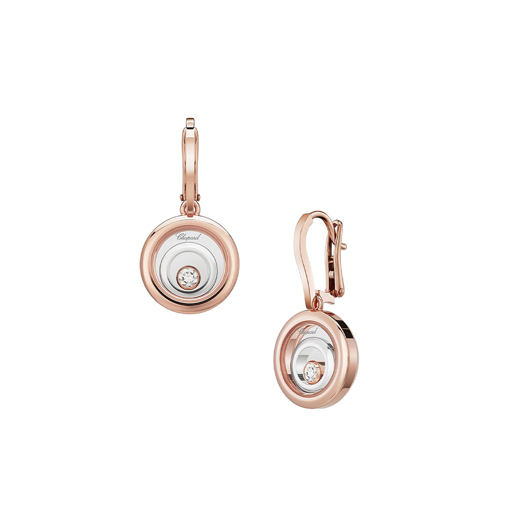 Серьги Chopard Happy Spirit