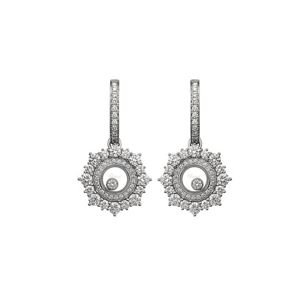 Earrings Chopard Happy Diamonds
