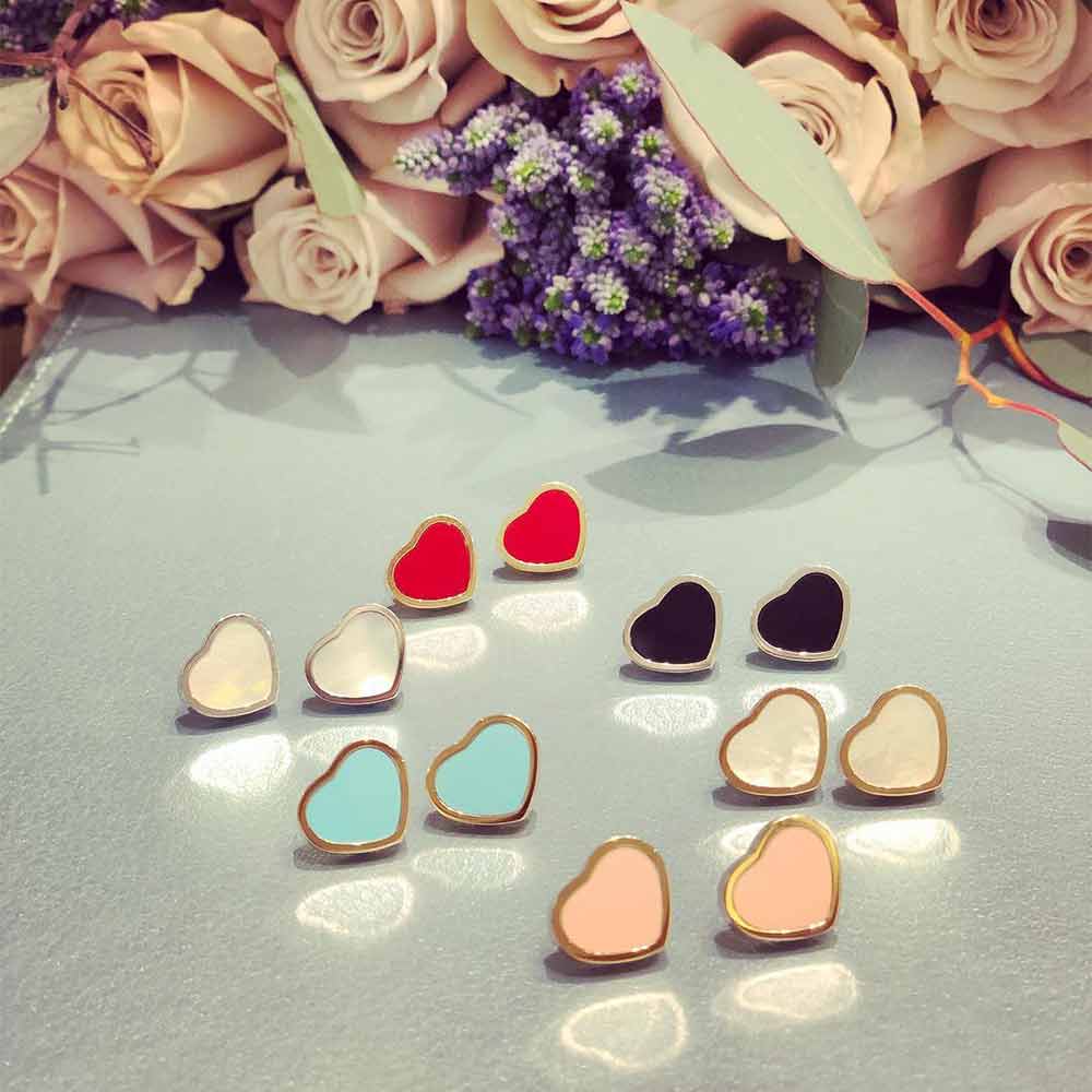 Серьги Chopard Happy Hearts