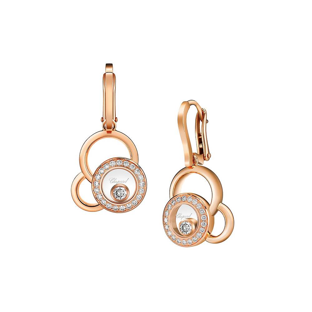 Серьги Chopard Happy Diamonds Happy Dreams