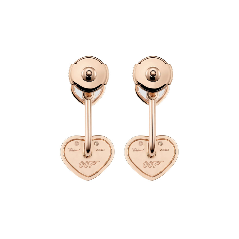 Серьги Chopard Happy Hearts James Bond 007 Limited Edition