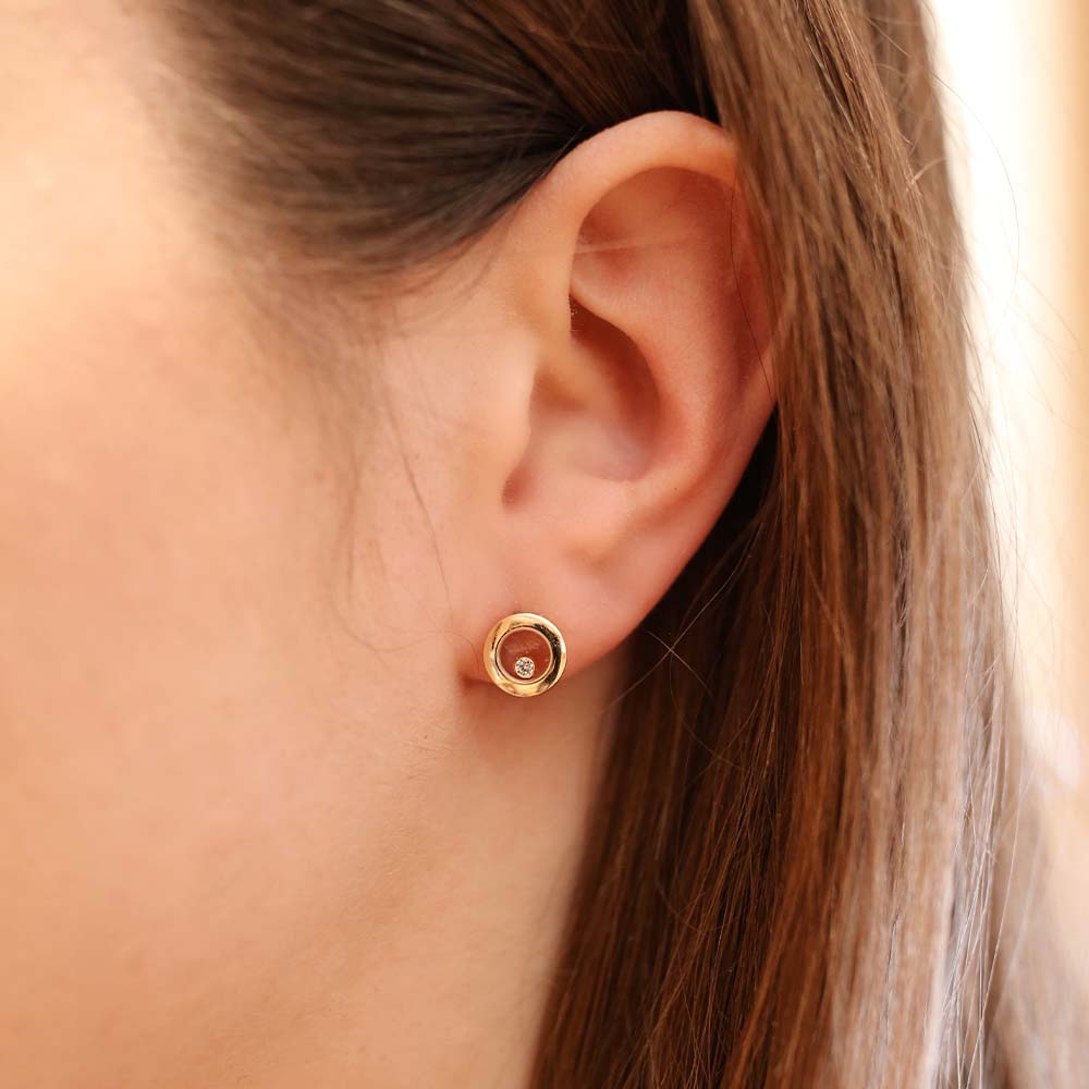 Earrings Chopard Happy Diamonds Icons Round