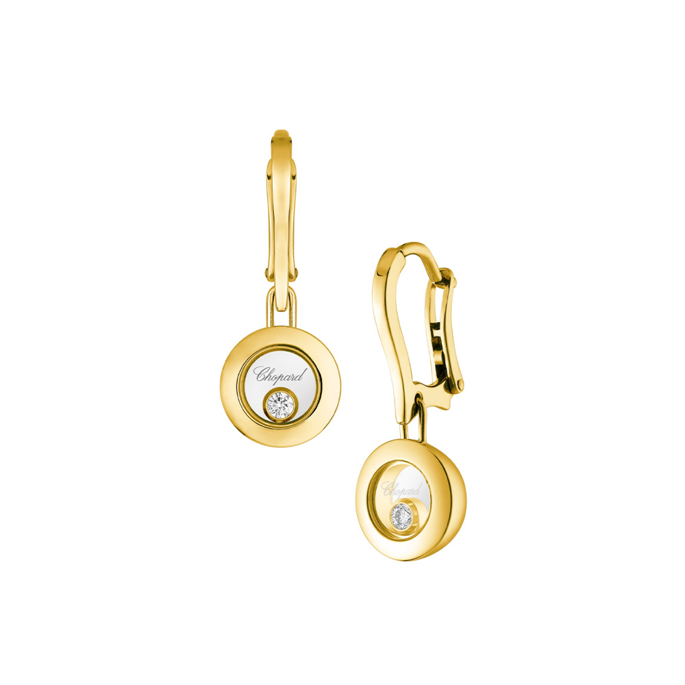 Earrings Chopard Happy Diamonds Icons Round Earrings Chopard Happy Diamonds Icons Round