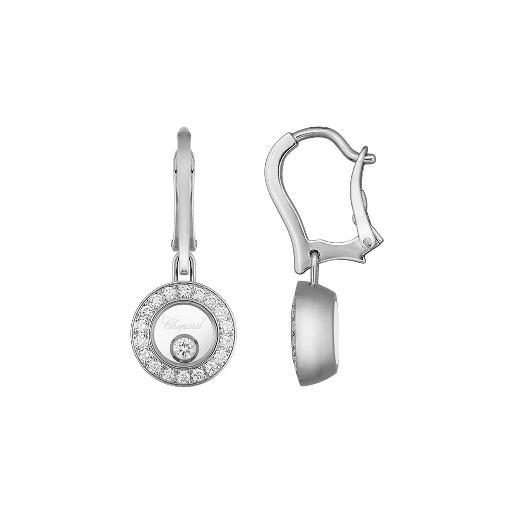 Earrings Chopard Happy Diamonds Icons Round Earrings Chopard Happy Diamonds Icons Round