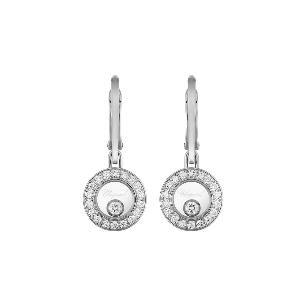 Earrings Chopard Happy Diamonds Icons Round Earrings Chopard Happy Diamonds Icons Round