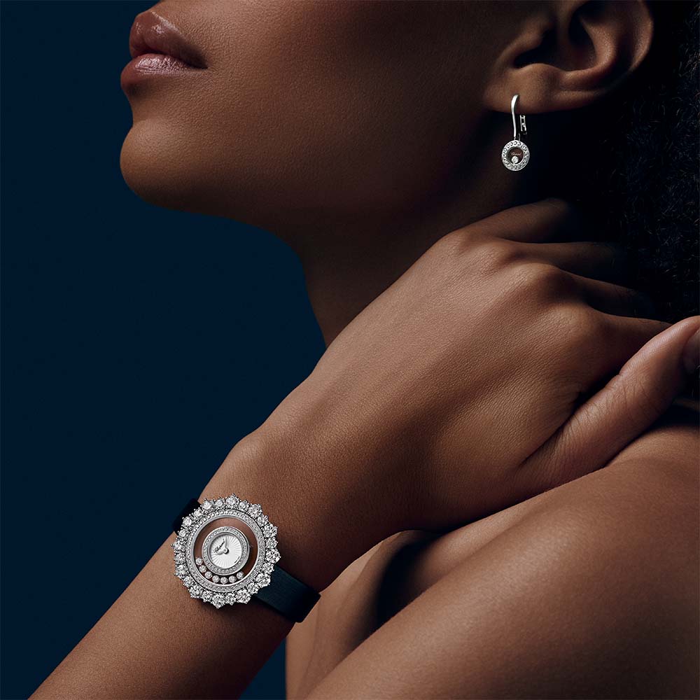 Earrings Chopard Happy Diamonds Icons Round Earrings Chopard Happy Diamonds Icons Round