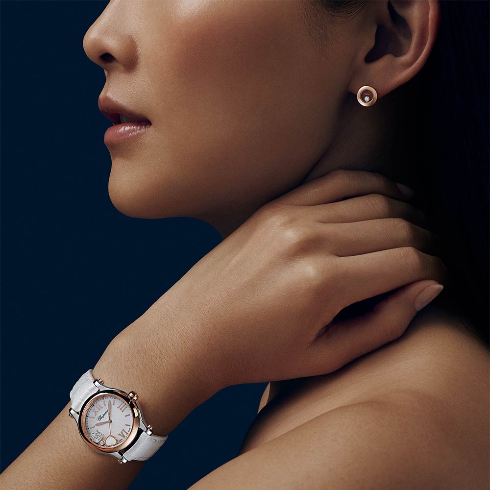 Earrings Chopard Happy Diamonds Icons Round Earrings Chopard Happy Diamonds Icons Round