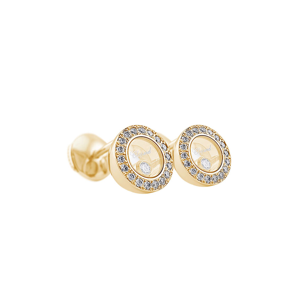 Серьги Chopard Happy Diamonds Icons Round