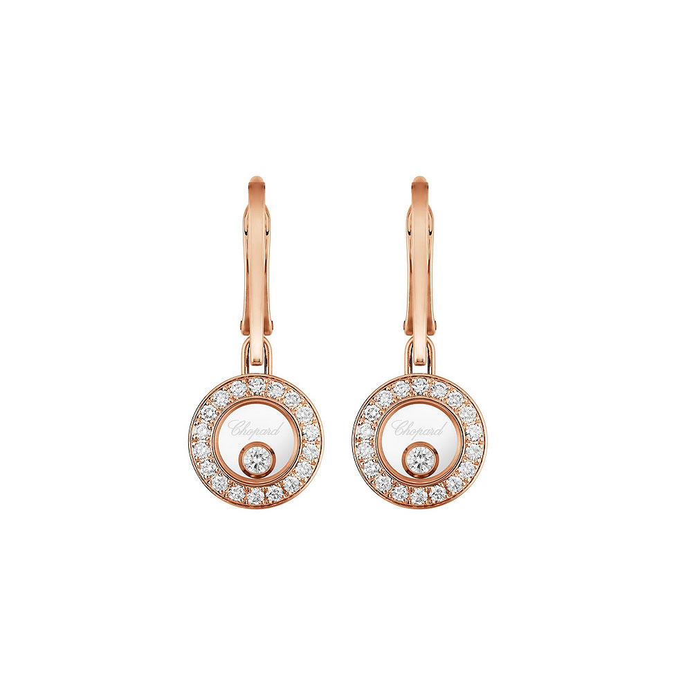 Earrings Chopard Happy Diamonds Icons Round Earrings Chopard Happy Diamonds Icons Round