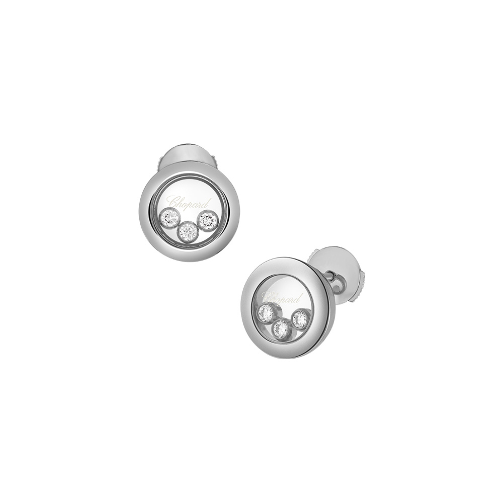 Earrings Chopard Happy Diamonds Icons Round
