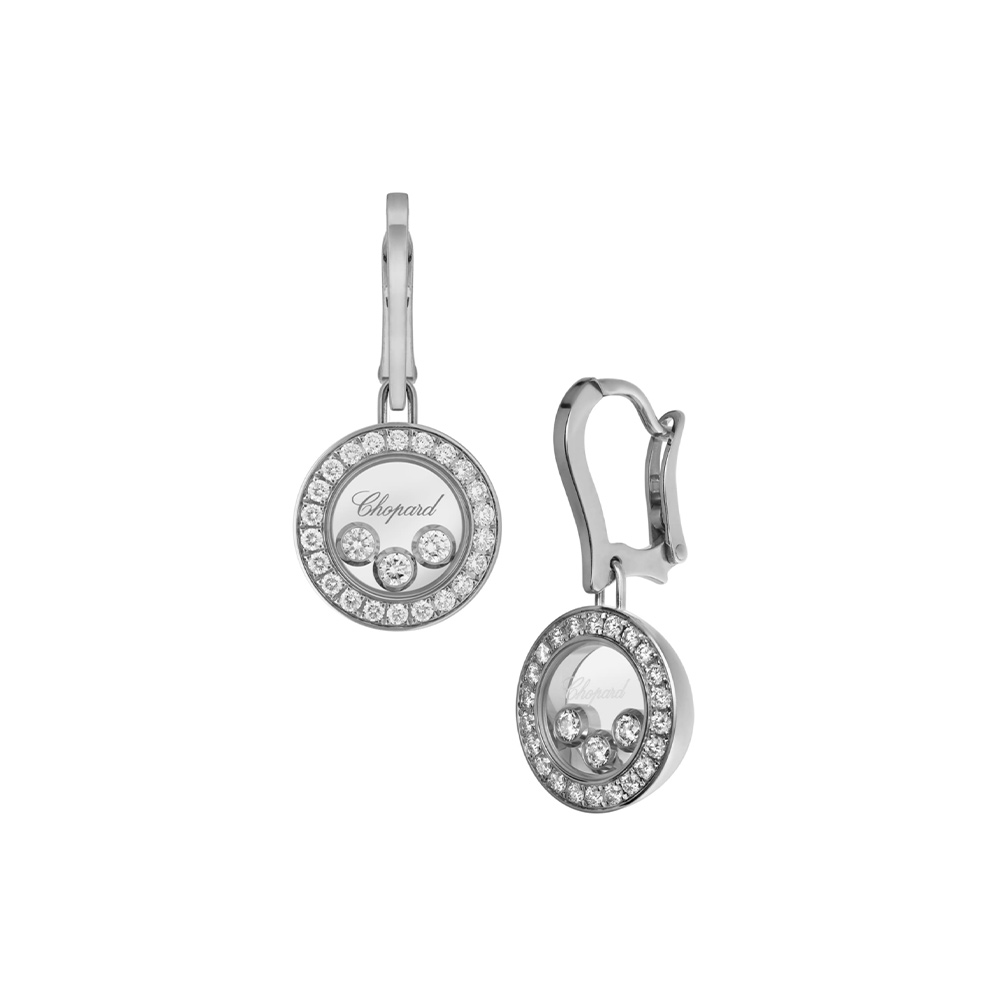 Earrings Chopard Happy Diamonds Icons Round Earrings Chopard Happy Diamonds Icons Round