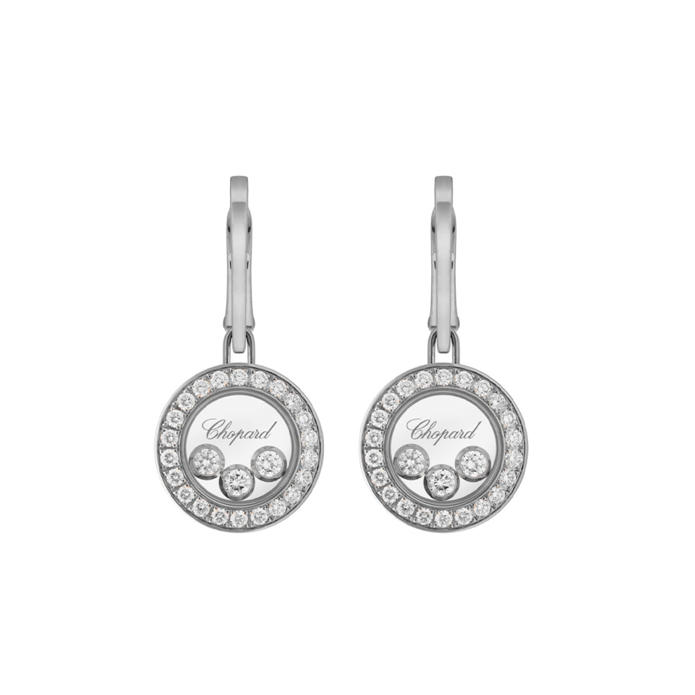 Earrings Chopard Happy Diamonds Icons Round Earrings Chopard Happy Diamonds Icons Round