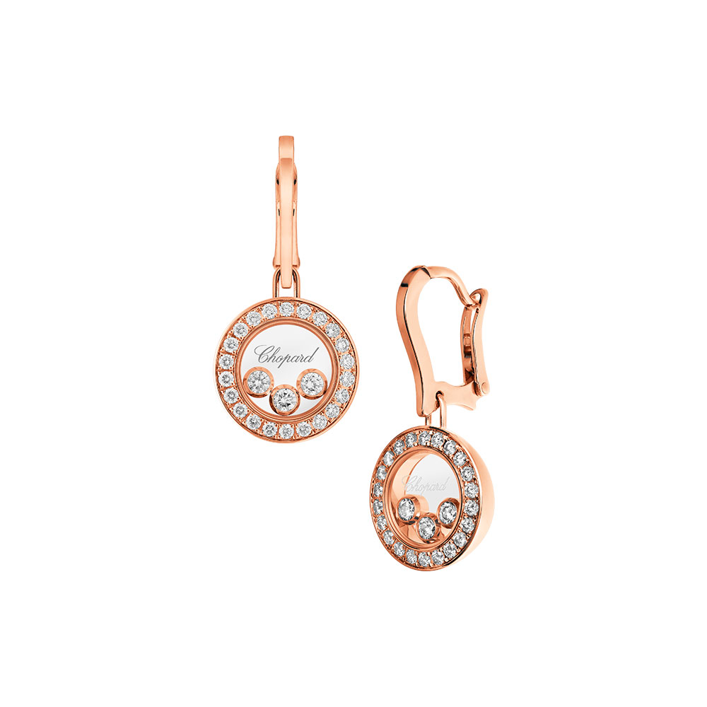 Earrings Chopard Happy Diamonds Icons Round