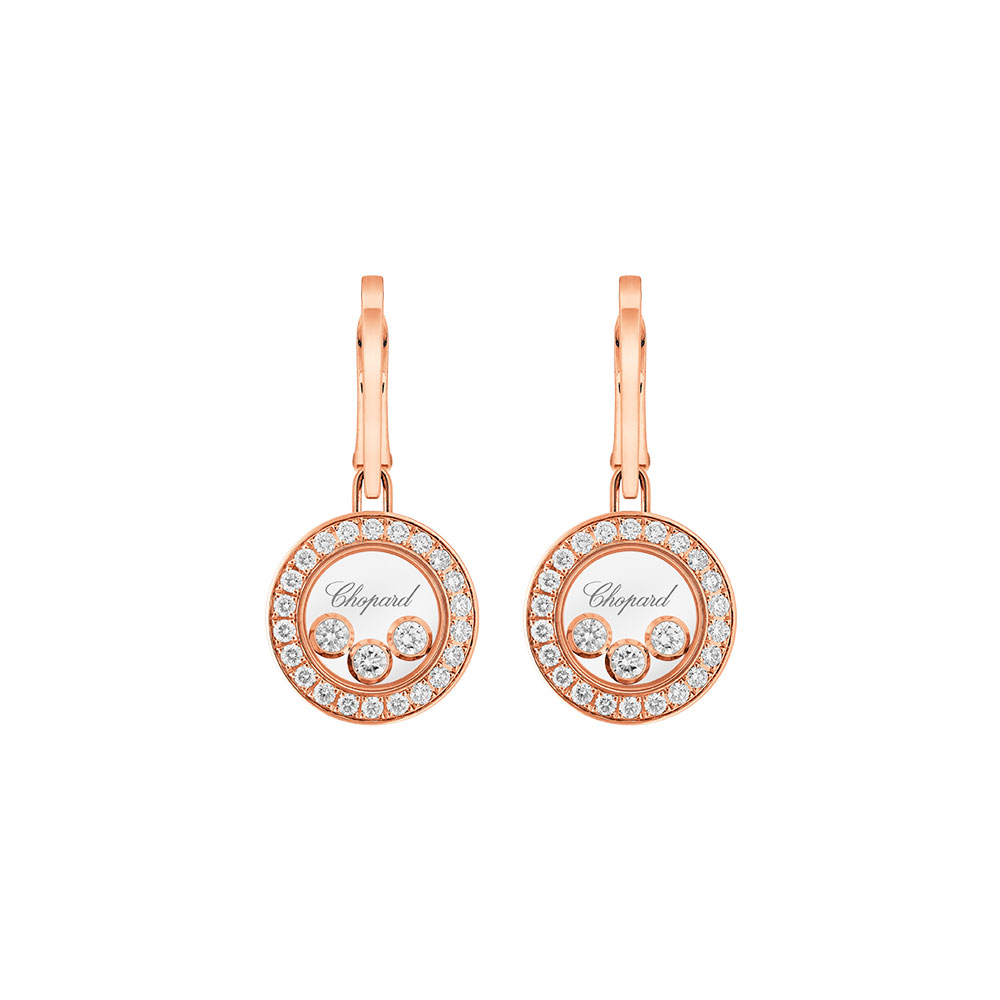 Earrings Chopard Happy Diamonds Icons Round