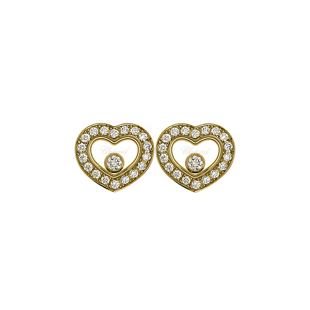 Серьги Chopard Happy Diamonds Icons Heart