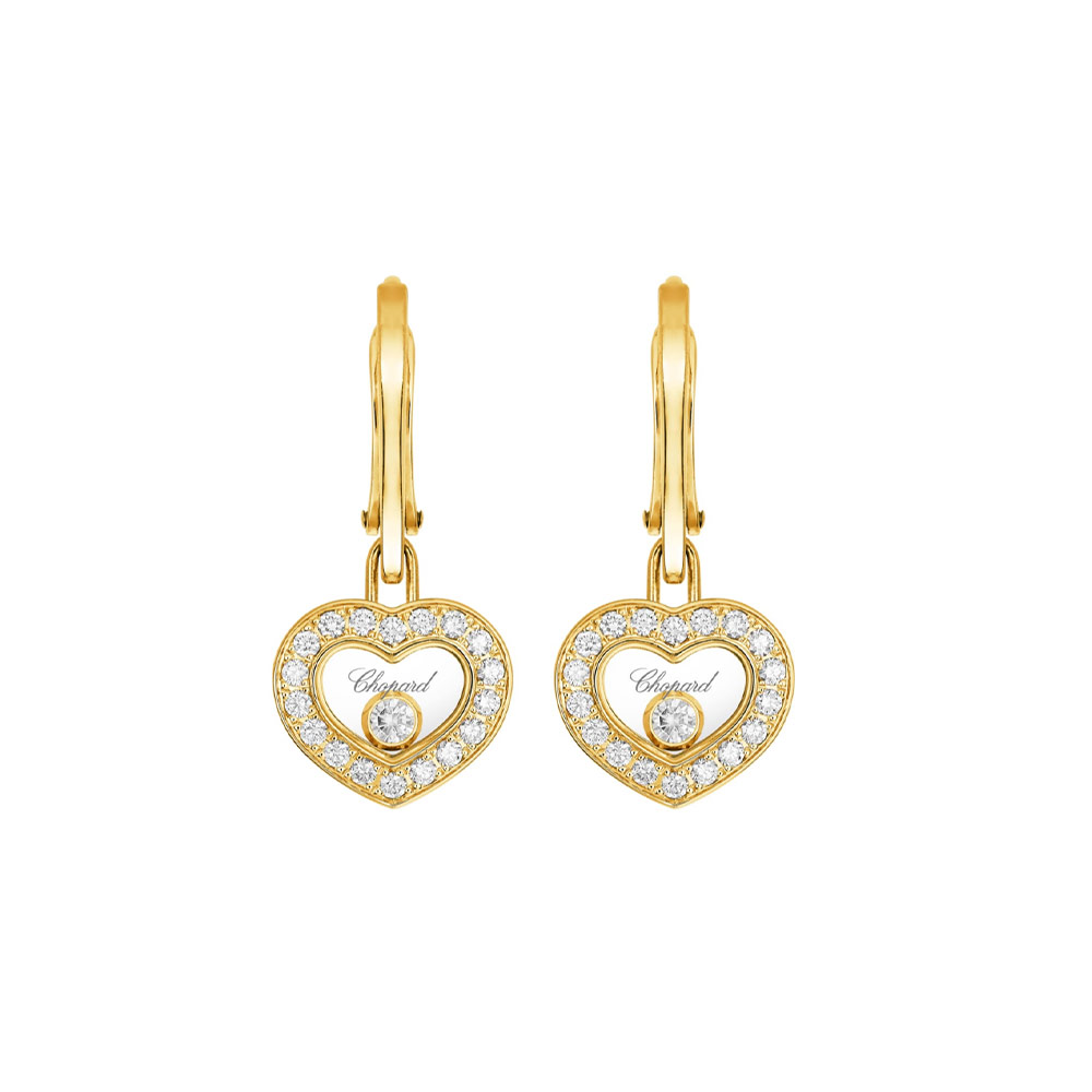 Серьги Chopard Happy Diamonds Icons Heart
