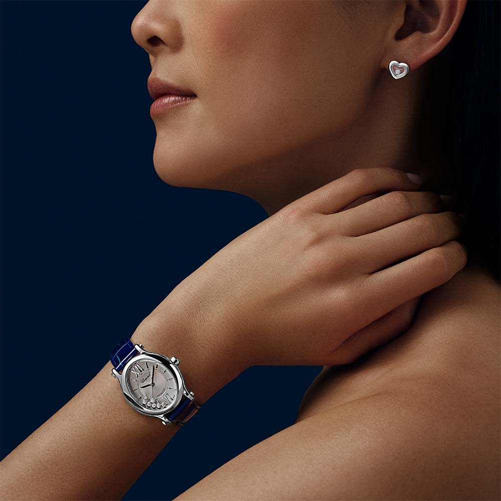 Серьги Chopard Happy Diamonds Icons Heart