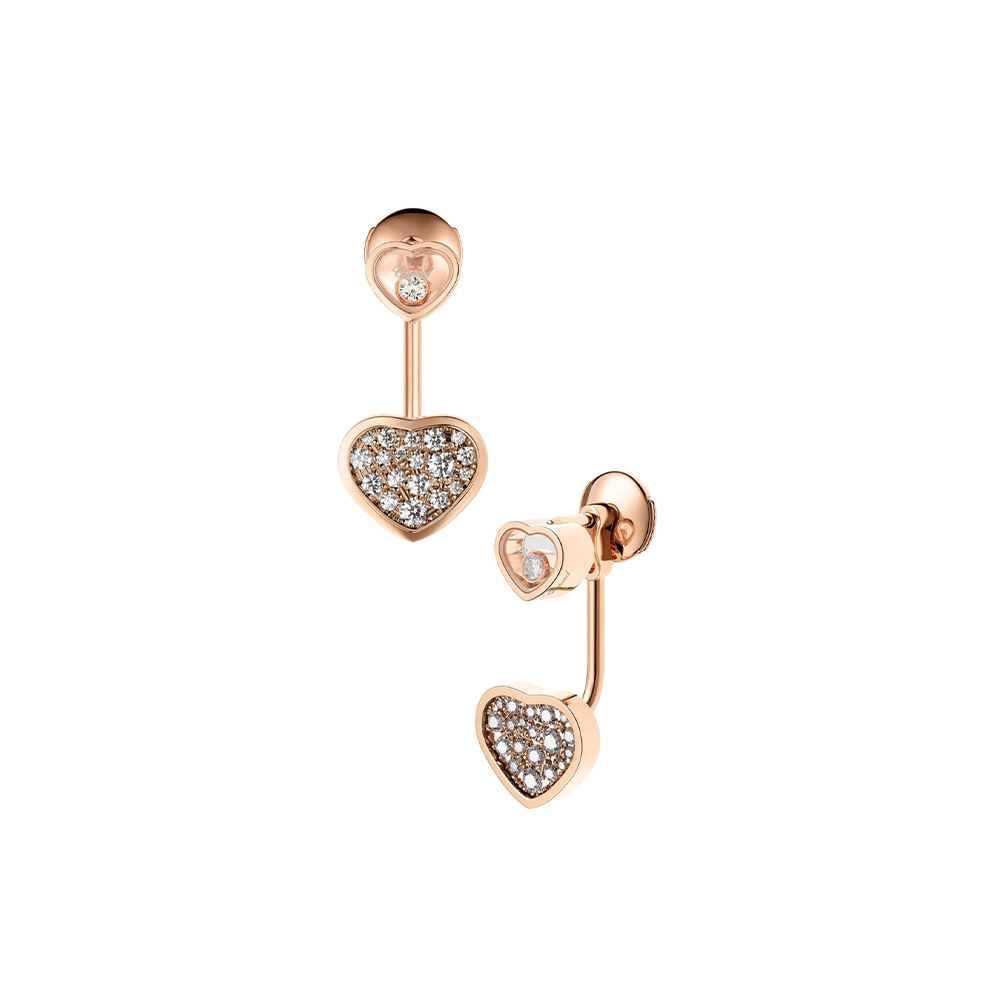 Серьги Chopard Happy Hearts