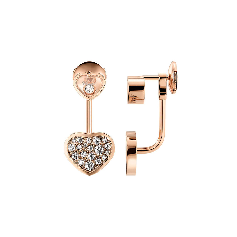 Серьги Chopard Happy Hearts