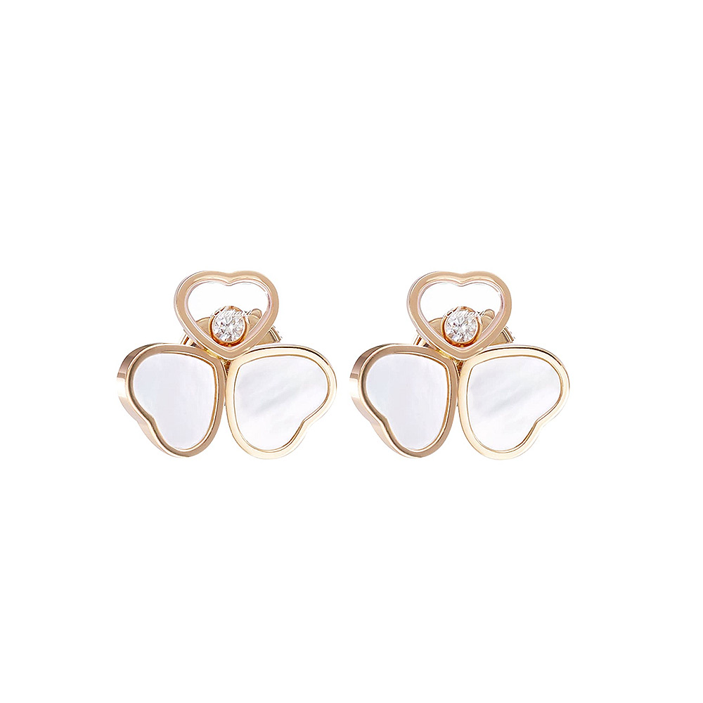 Серьги Chopard Happy Hearts
