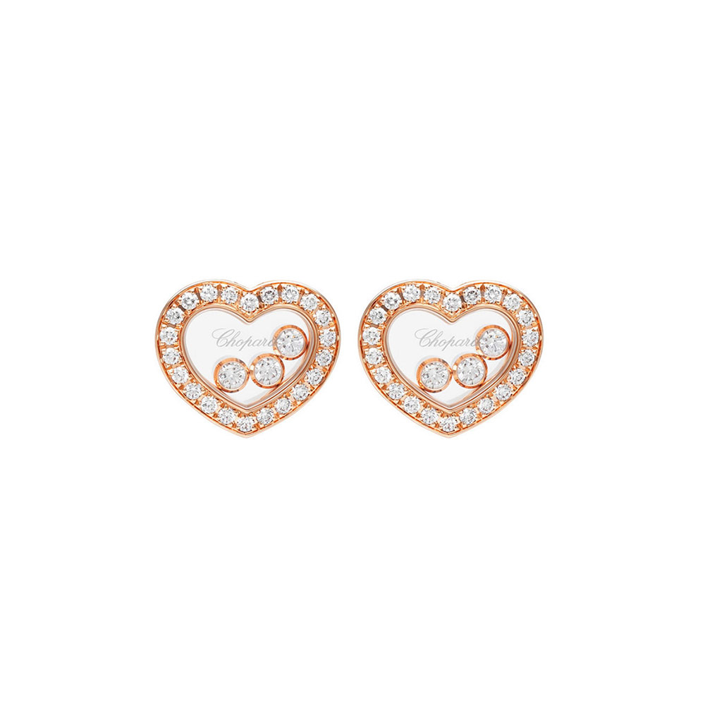 Earrings Chopard Happy Diamonds Icons Heart