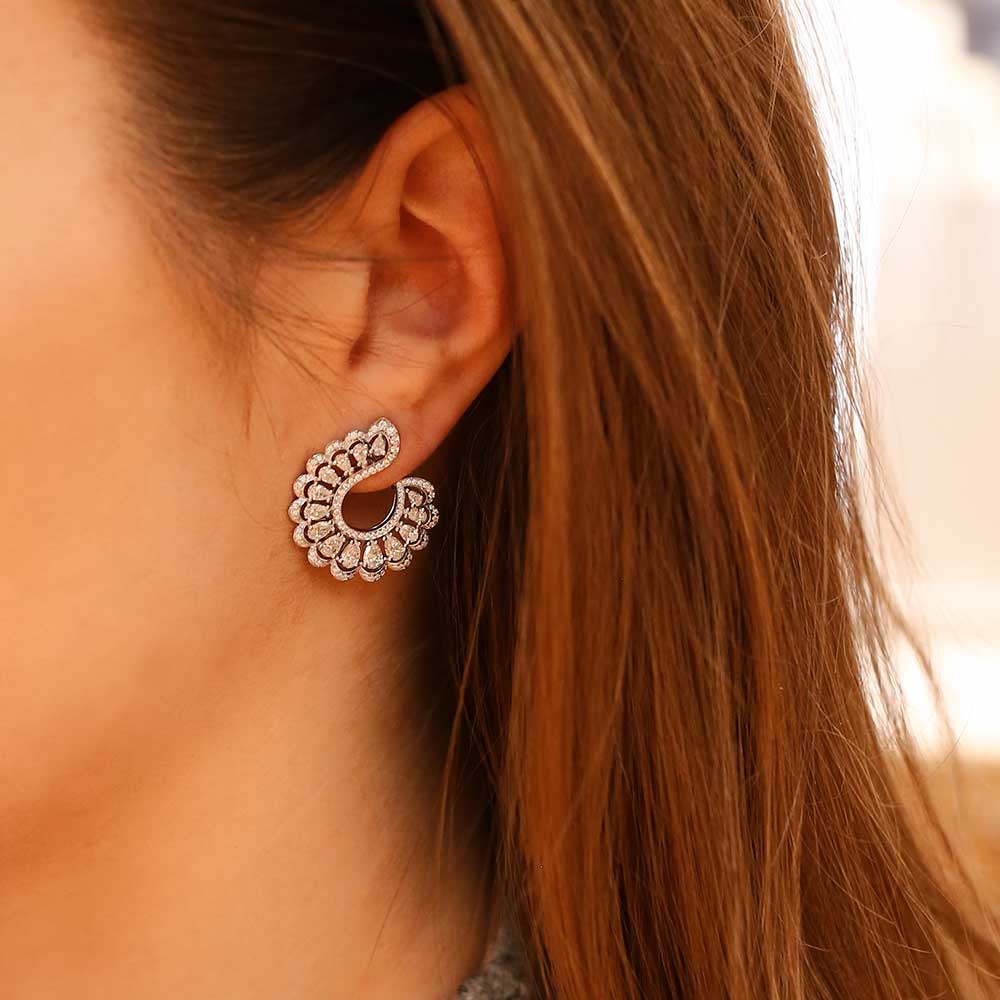 Earrings Chopard Green Carpet