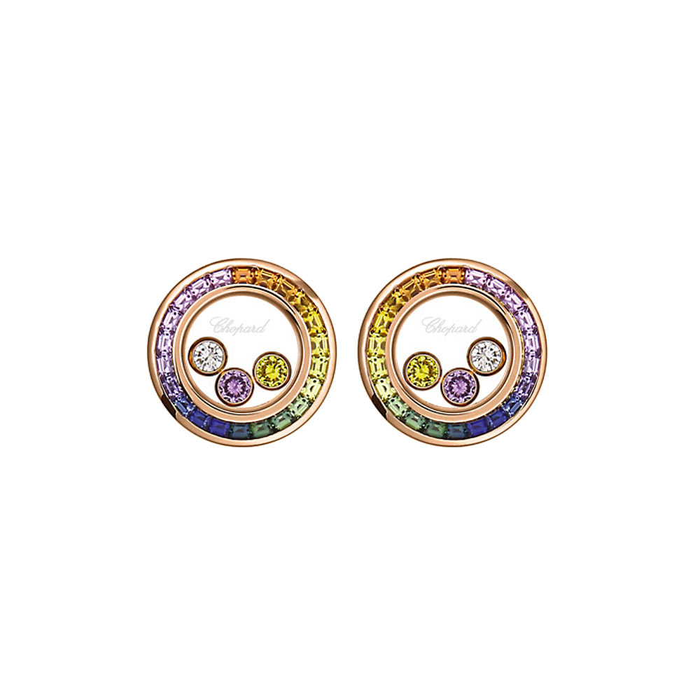 Earrings Chopard Happy Diamonds