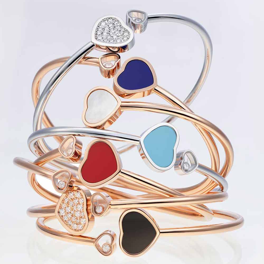 Браслет Chopard Happy Hearts