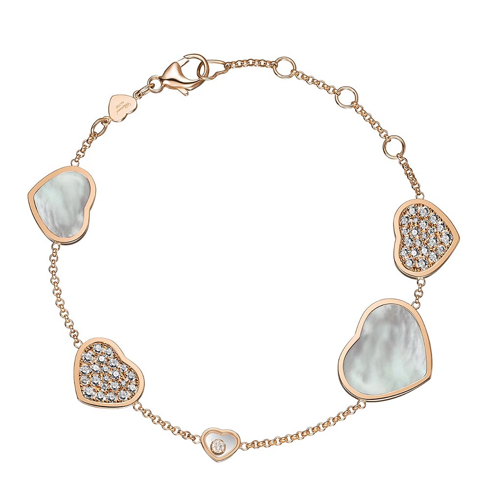 Браслет Chopard Happy Hearts