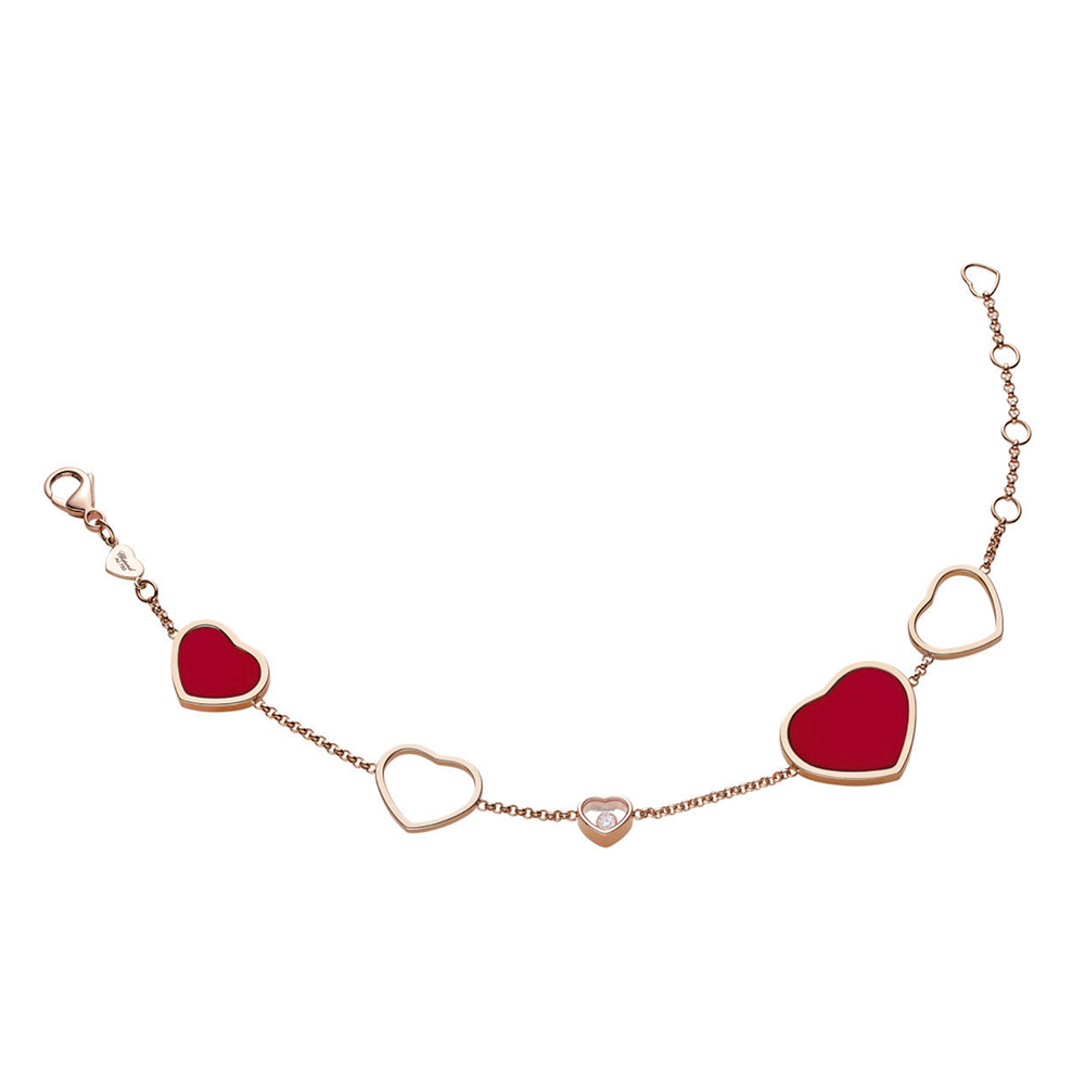 Браслет Chopard Happy Hearts